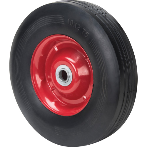 Roue semi-pneumatique, 10" (254 mm), Capacit&eacute; de 200 lb Rock Safety Industrial Ltd