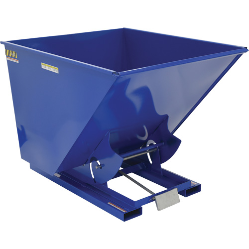 Conteneur autobasculeur, Acier, 2 vg³, Bleu Rock Safety Industrial Ltd