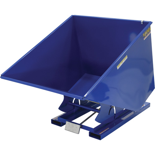 Conteneur autobasculeur, Acier, 2 vg³, Bleu Rock Safety Industrial Ltd
