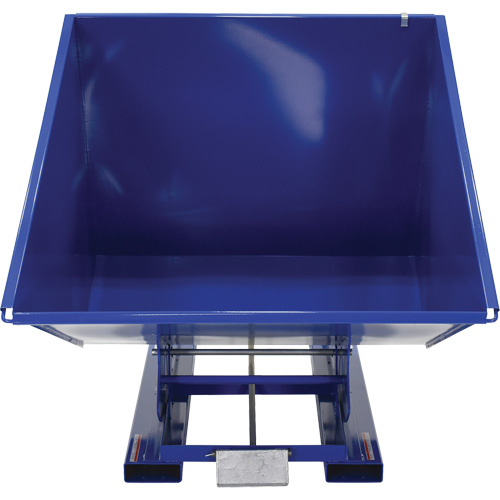 Conteneur autobasculeur, Acier, 2 vg³, Bleu Rock Safety Industrial Ltd