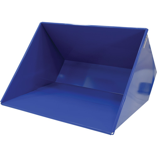 Conteneur autobasculeur, Acier, 3 vg³, Bleu Rock Safety Industrial Ltd