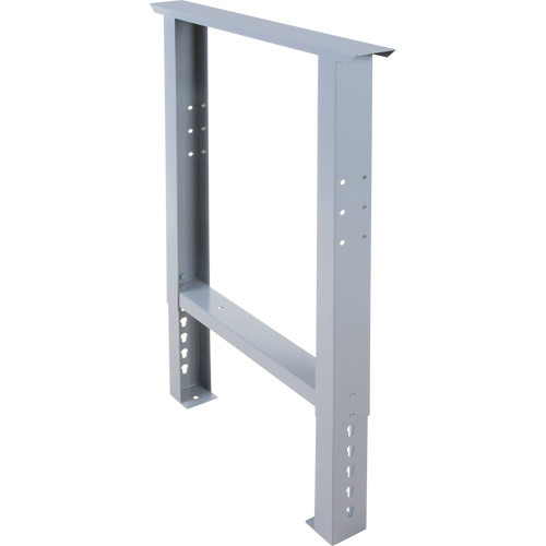 Pattes d'&eacute;tabli pour service industriel, Acier, 24" p x 34" h, Simple Rock Safety Industrial Ltd