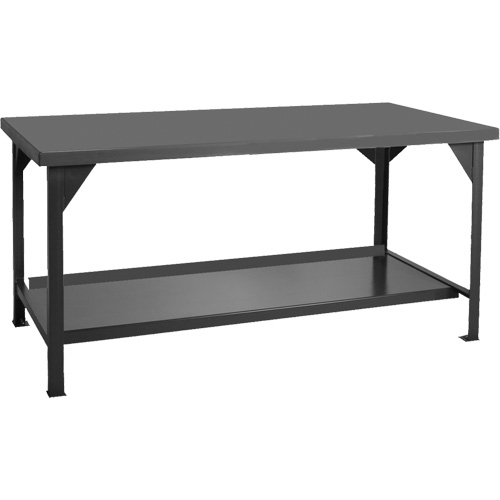 Heavy-Duty Workbench, 48" W x 30" D x 34" H, 4000 lbs. Capacity Rock Safety Industrial Ltd