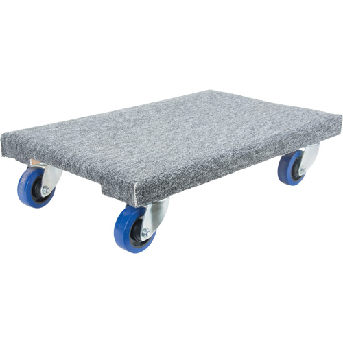 Socles roulants en bois franc pour usage moyen, Roues en Polyol&eacute;fine, Capacit&eacute; de 900 lb, 18" la x 24" p x 7" h Rock Safety Industrial Ltd