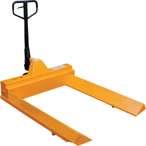 Transpalette pour mat&eacute;riaux en rouleaux, Acier, 48" lo x 7,5" la, Capacit&eacute; 4000 lb Rock Safety Industrial Ltd