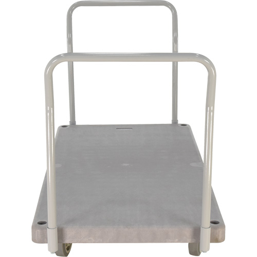 Heavy Duty Plastic Platform Truck, 60" L x 30" W, 3000 lbs. Cap., Polyurethane Wheels Rock Safety Industrial Ltd