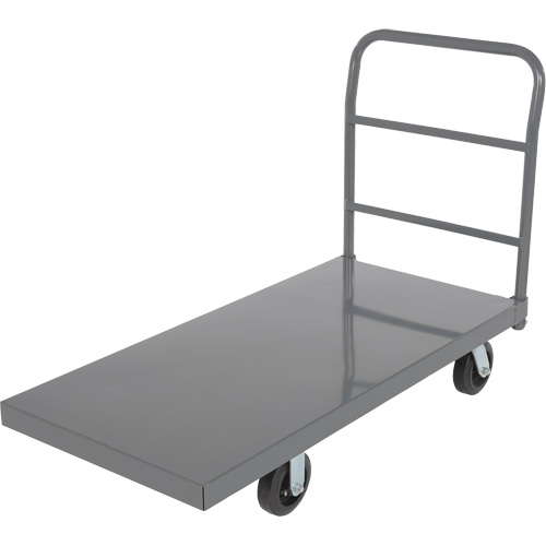 Platform Truck, 48" L x 24" W, 2000 lbs. Capacity, Rubber Casters Rock Safety Industrial Ltd
