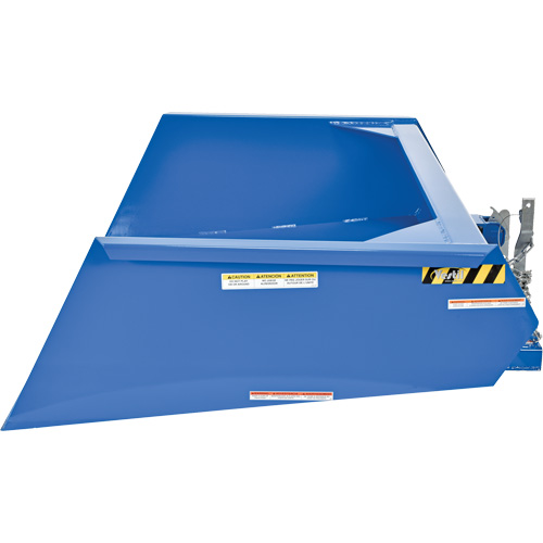 Chargeur frontal install&eacute; sur fourche de chariot Rock Safety Industrial Ltd