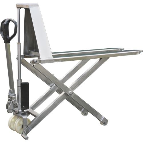 Eco Scissor Skid Lift, 45" L x 21" W, Stainless Steel, 2200 lbs. Capacity Rock Safety Industrial Ltd