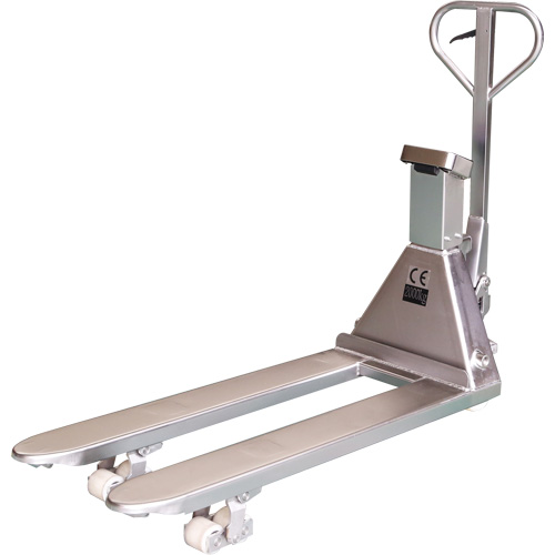 Transpalette avec balance Eco, 48" lo x 27" la, Capacit&eacute; de 4400 lb Rock Safety Industrial Ltd
