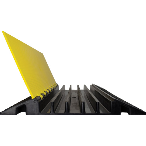 Powerhouse Heavy-Duty Straight Cable Protector, 5 Channels, 36" L x 19.75" W x 2.25" H Rock Safety Industrial Ltd
