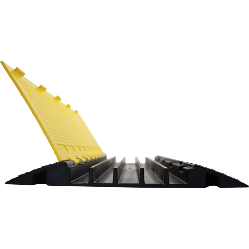 Powerhouse Medium-Duty Straight Cable Protector, 5 Channels, 36" L x 19.63" W x 2.25" H Rock Safety Industrial Ltd
