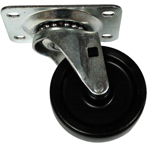 Roulette &agrave; plaque pivotante pour bacs mobiles pour ingr&eacute;dients Rock Safety Industrial Ltd