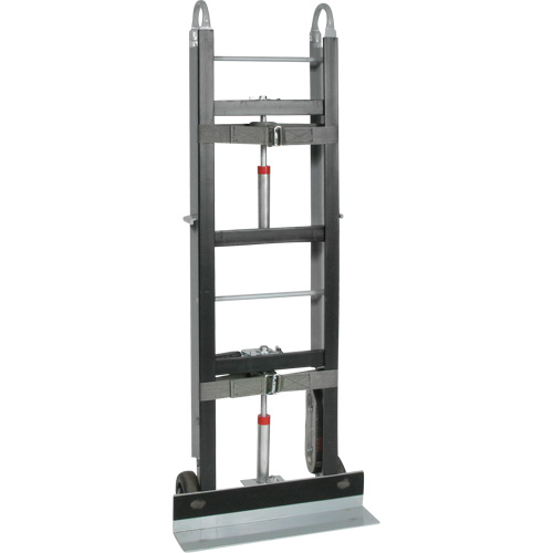 Diable pour &eacute;lectrom&eacute;nagers et machines distributrices, Aluminium, Capacit&eacute; 550 lb, 24" la x 61" h Rock Safety Industrial Ltd