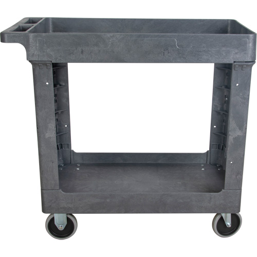 Utility Service Cart, 2 Tiers, 16-1/2" x 32-1/2" x 34-1/2", 550 lbs. Capacity Rock Safety Industrial Ltd
