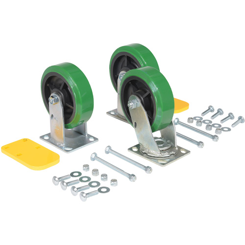 Ensemble de roulettes de tr&eacute;mie &agrave; basculement automatique s&eacute;rie H Rock Safety Industrial Ltd
