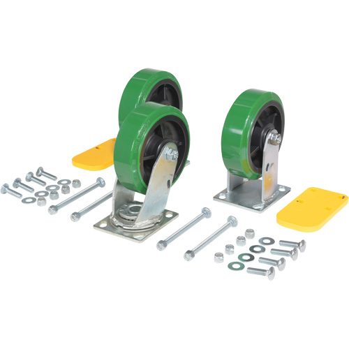 Ensemble de roulettes de tr&eacute;mie &agrave; basculement automatique s&eacute;rie H Rock Safety Industrial Ltd