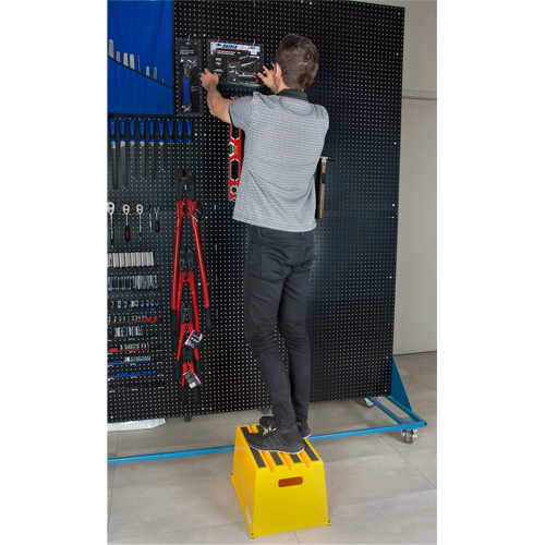 Escabeau industriel, 20-7/8" x 12-3/16" x Hauteur 12" Rock Safety Industrial Ltd