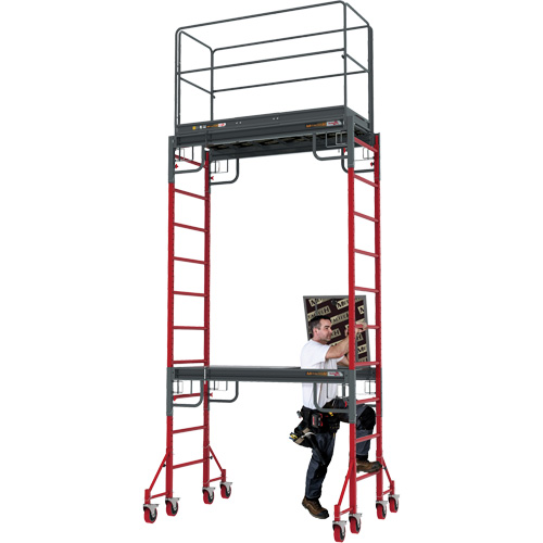 Buildman Baker Drywall Scaffold, 31" D x 6' H Rock Safety Industrial Ltd
