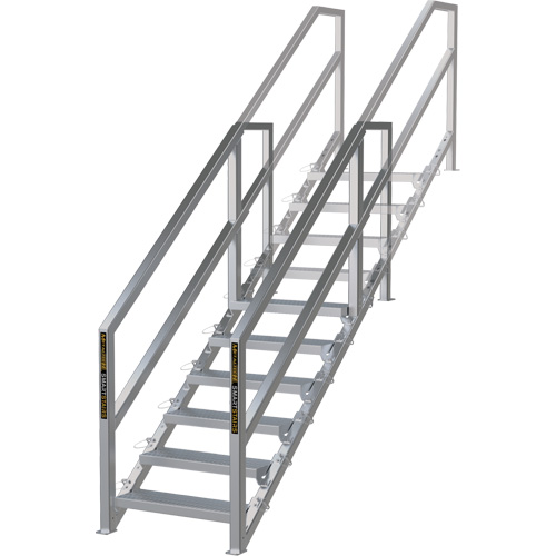Syst&egrave;me d'escalier modulaire pour la construction de 6-10 marches SmartStairs, 75" ha Rock Safety Industrial Ltd