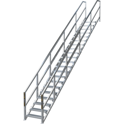 Syst&egrave;me d'escalier modulaire pour la construction de 17-21 marches SmartStairs, 157-1/2" ha Rock Safety Industrial Ltd