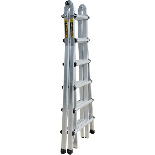 Telescoping Multi-Position Ladder, Aluminum, 300 lbs. Rock Safety Industrial Ltd