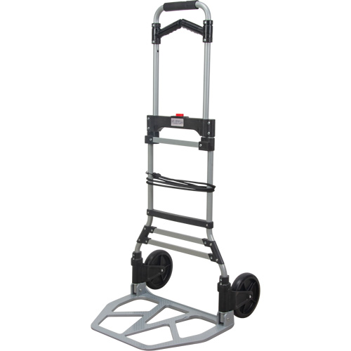 Folding Hand Truck, Aluminum, 275 lbs. Capacity Rock Safety Industrial Ltd