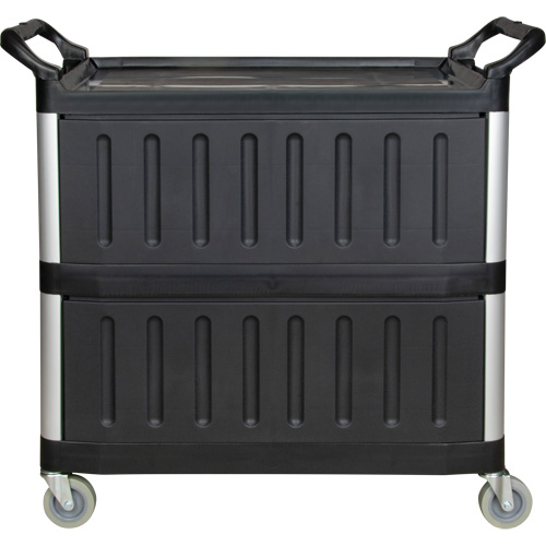 Chariot utilitaire, 3 tiers, 19-3/4" x 37-1/2" x 40-1/4", Capacit&eacute; 250 lb Rock Safety Industrial Ltd