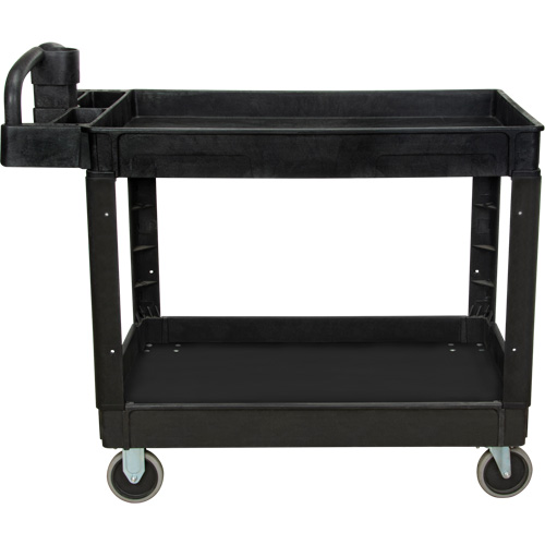 Chariot utilitaire, 2 tiers, 25-5/8" x 33-1/2" x 43-3/4", Capacit&eacute; 550 lb Rock Safety Industrial Ltd