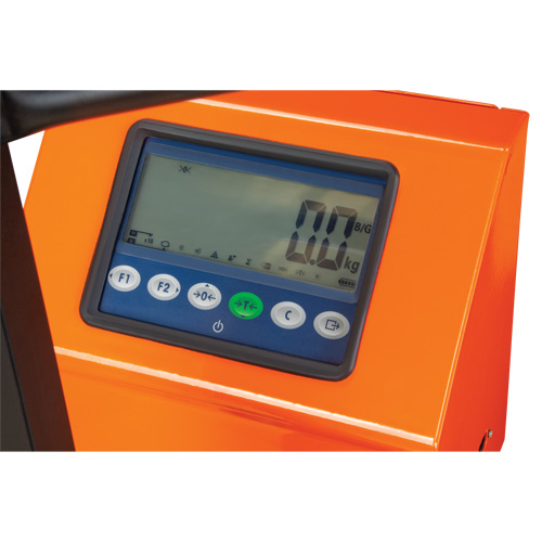 Transpalette &agrave; balance num&eacute;rique, 44,5" lo x 27,75" la, Capacit&eacute; de 4400 lb Rock Safety Industrial Ltd