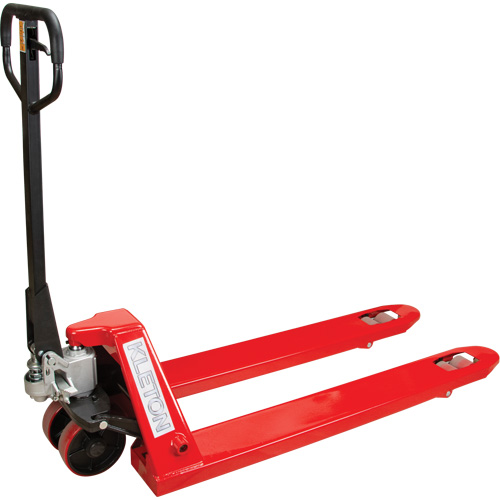 Manual Pallet Truck, Steel, 48" L x 21" W, 5500 lbs. Capacity Rock Safety Industrial Ltd