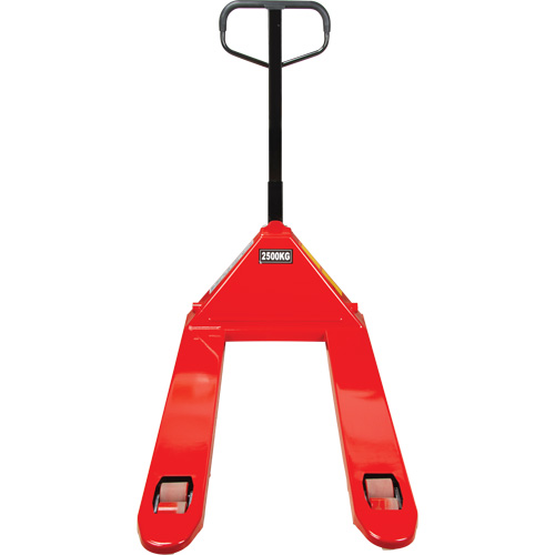Transpalette manuel, Acier, 48" lo x 27" la, Capacit&eacute; 5500 lb Rock Safety Industrial Ltd