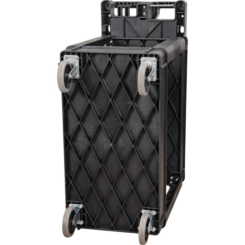 Utility Cart, 2 Tiers, 17-1/8" x 33-1/2" x 37-5/8", 550 lbs. Capacity Rock Safety Industrial Ltd