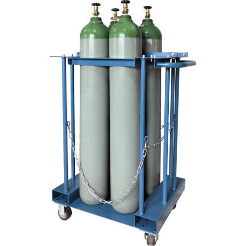 Support de rangement pour 4 cylindres pour chariot &eacute;l&eacute;vateur Rock Safety Industrial Ltd