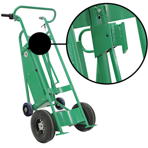 Powered Drum Hand Truck with Pneumatic Wheels Rock Safety Industrial Ltd