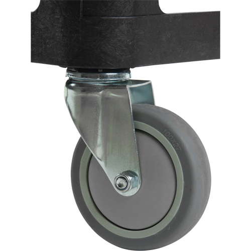 Chariot utilitaire avec tablette plate, 3 tiers, 18-1/8" x 37-3/8" x 27-3/4", Capacit&eacute; 330 lb Rock Safety Industrial Ltd