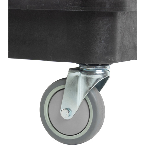 Utility Cart with Deep Lip Shelf, 3 Tiers, 19" x 39-1/2" x 28-1/4", 330 lbs. Capacity Rock Safety Industrial Ltd