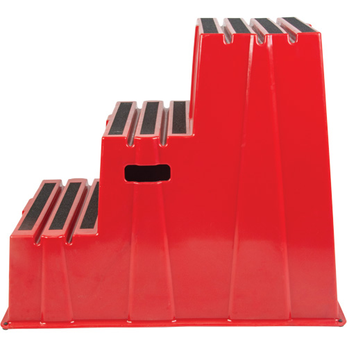 Escabeau industriel, 3 marches, 34-13/16" x 22-7/16" x Hauteur 28-1/2" Rock Safety Industrial Ltd