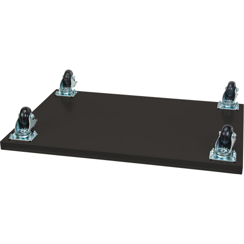 Socle roulant pour armoire, 18" la x 36" p x 1,375" h, Capacit&eacute; de 1000 lb Rock Safety Industrial Ltd