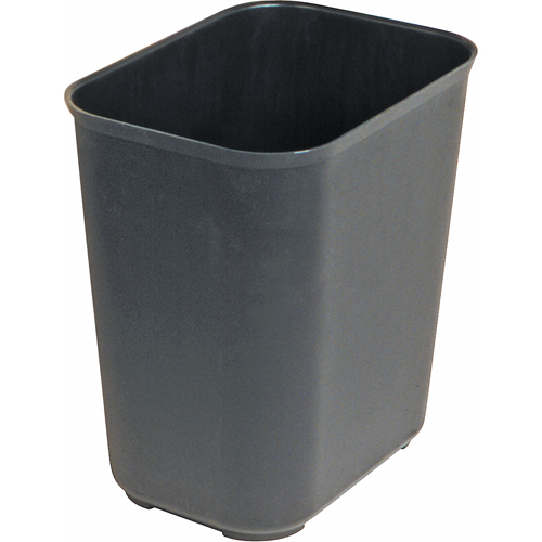 Fire Resistant Wastebasket, 14 Quarts, Fiberglass Rock Safety Industrial Ltd