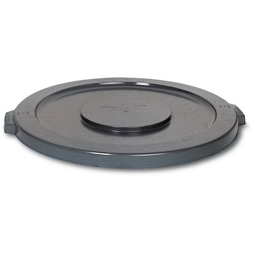 Round Brute&reg; Tops, Flat Lid, Plastic/Polyethylene, Fits Container Size: 19-7/8" Dia. Rock Safety Industrial Ltd