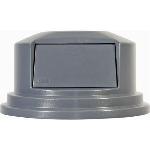Round Brute&reg; Tops, Dome Lid, Plastic/Polyethylene, Fits Container Size: 26-1/2" Dia. Rock Safety Industrial Ltd