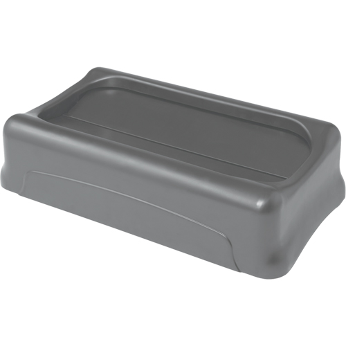 Slim Jim&reg; Top, Swing Lid, Plastic, Fits Container Size: 22" x 11" Rock Safety Industrial Ltd