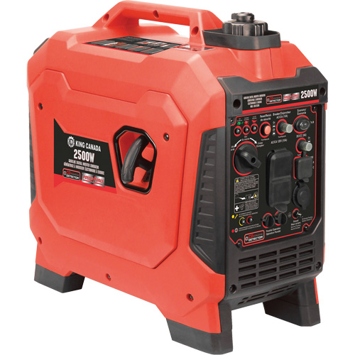 G&eacute;n&eacute;ratrice &agrave; onduleur, Surtension 2500 W, Nominale 1800 W, R&eacute;servoir 4,2 L Rock Safety Industrial Ltd