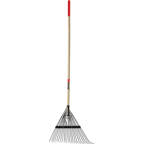Lawn Rake, 24 Tines, Hardwood Handle, Steel Blade Rock Safety Industrial Ltd