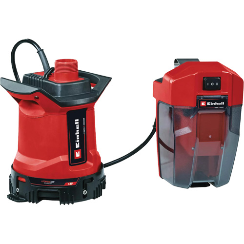 Pompe submersible pour eau propre et sale sans fil (outil seulement), 18 V, 1849 gal./h Rock Safety Industrial Ltd
