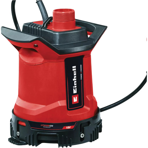Pompe submersible pour eau propre et sale sans fil (outil seulement), 18 V, 1849 gal./h Rock Safety Industrial Ltd