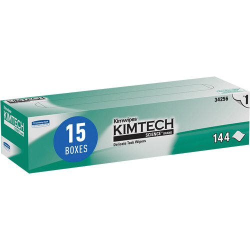 Serviette pour les travaux d&eacute;licats Kimwipes de Kimtech Science, Sp&eacute;cialis&eacute;, 14-2/3" lo x 16-3/5" la Rock Safety Industrial Ltd