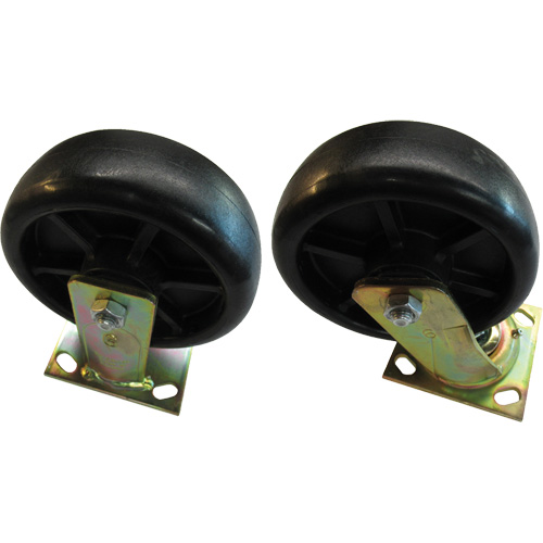 Steel Self-Dumping Hoppers - Caster Sets For Hoppers Rock Safety Industrial Ltd