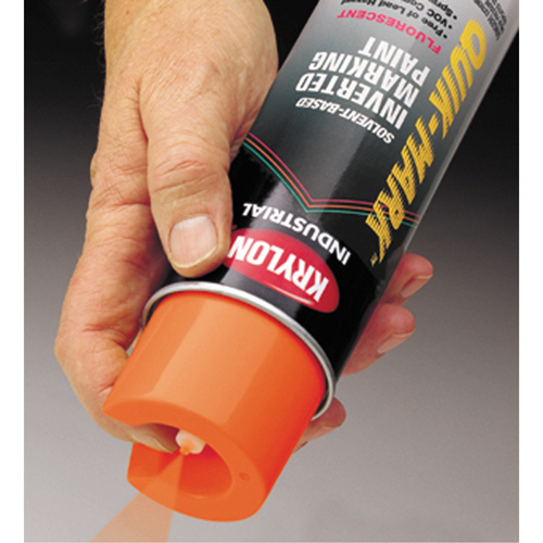 Industrial Quik-Mark Solvent-Based Inverted Marking Paint, 17 oz., Aerosol Can Rock Safety Industrial Ltd